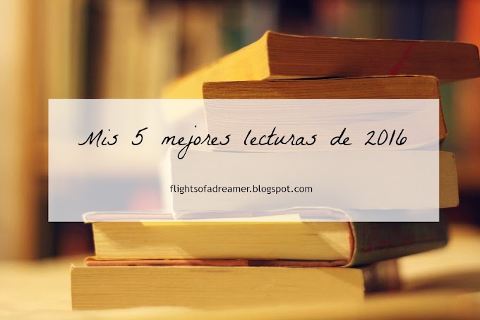 Mis 5 mejores lecturas de 2016