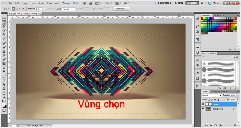 Hướng dẫn khoanh chọn vùng trong Photoshop cơ bản nhất