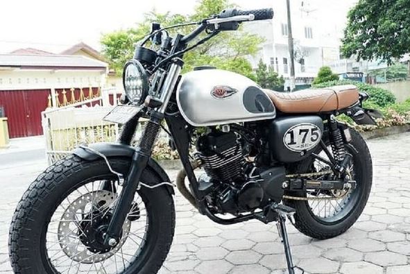 Gambar Modifikasi Motor Honda CB 100 Terbaru 2020