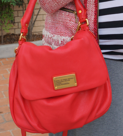 marc by marc jacobs little ukita bag rock lobster pink red