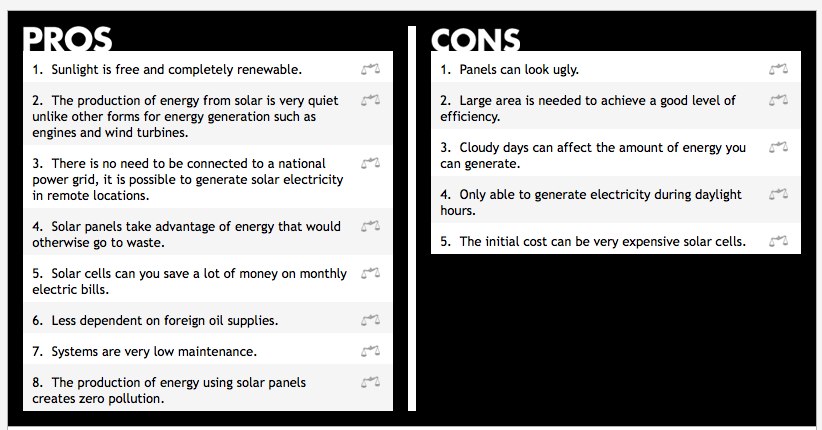 Solar Energy Pros and Cons