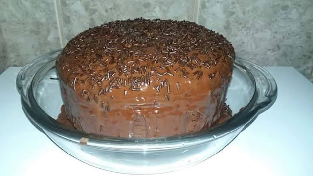 bolo de chocolate 