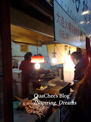 shanghai snack, bbq squid