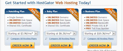how to make website free and easy host gator