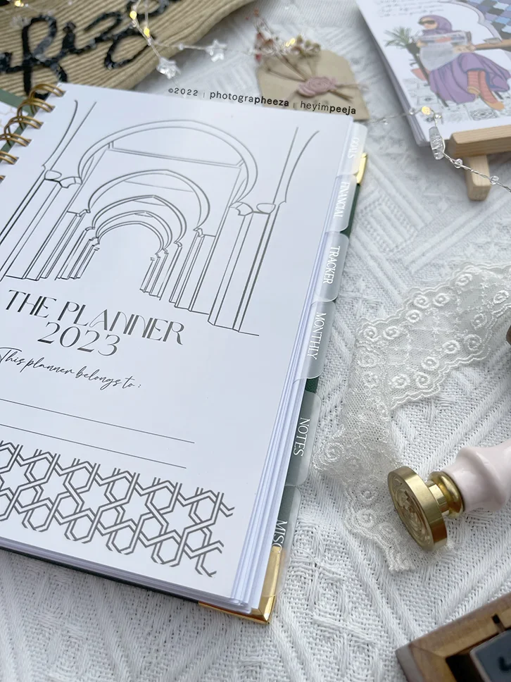 Planner 2023 Muslimah Casablanca The Wife & Co