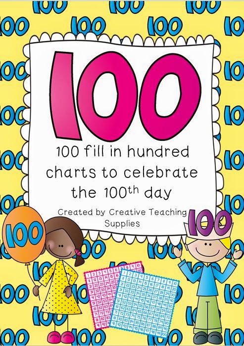 http://www.teacherspayteachers.com/Product/100-Hundred-Charts-to-fill-in-for-the-100th-Day-1050788