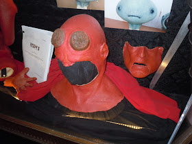 Hellboy prosthetic makeup