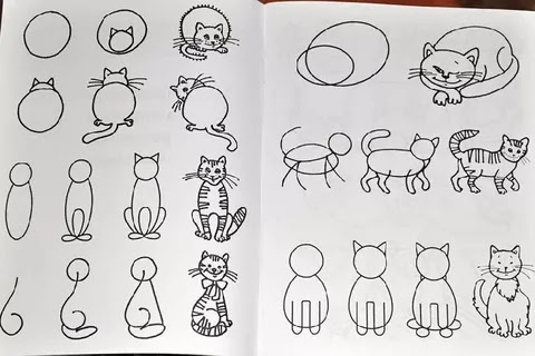 aprende a dibujar gatos 