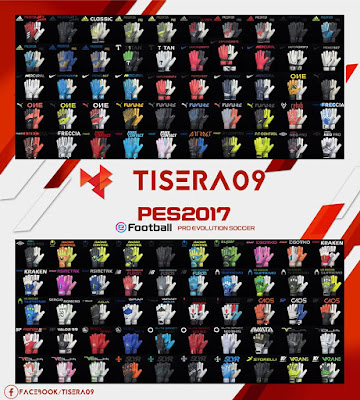 PES 2017 GlovePack V2by Tisera09