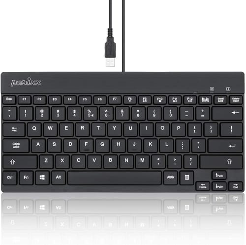 Review Perixx PERIBOARD-326 Wired Mini Keyboard