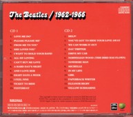 CD Case (back): The Beatles 1962-1966 / The Beatles / The Beatles