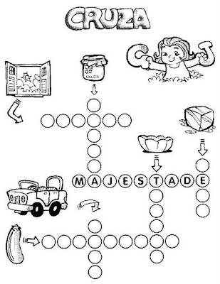  Cruzadinhas e Caça palavras para crianças