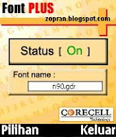 font plus s60v2