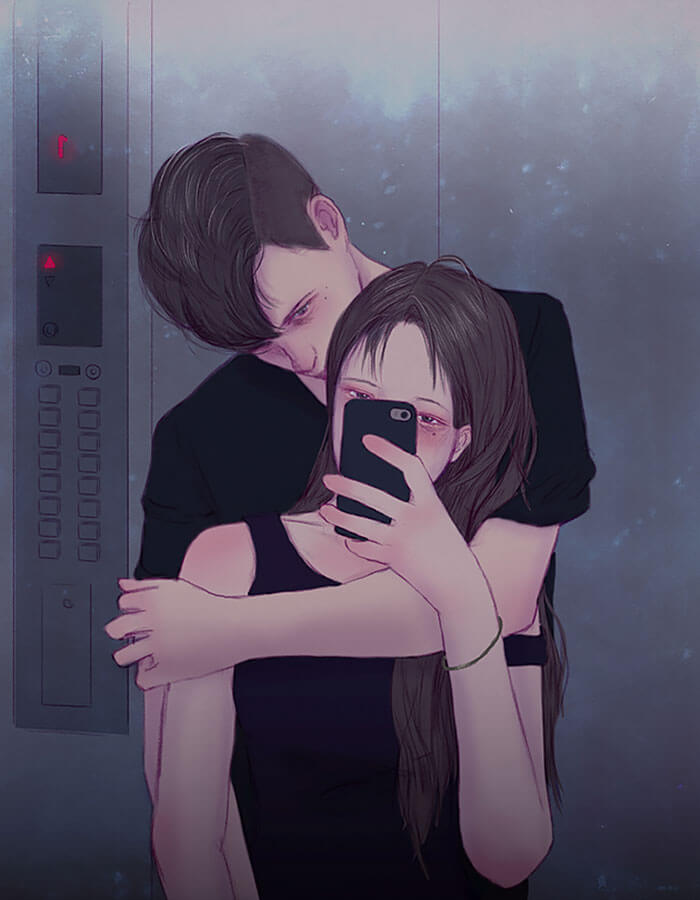 22 Beautiful Illustrations That Prove The Magic Of Love - Capturing The Simple Moments