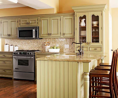 Yellow Kitchen Ideas on Furniture  Traditional Kitchen Design Ideas 2011 With Yellow Color