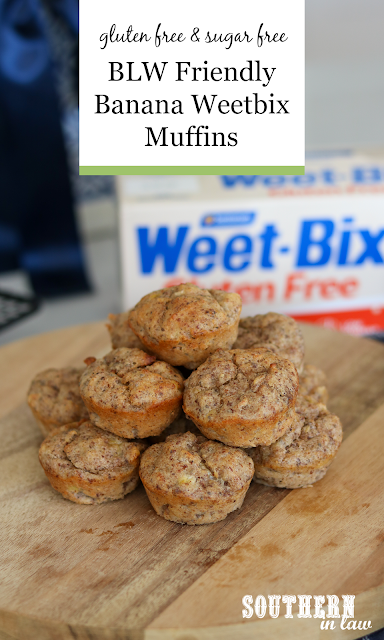 Gluten Free BLW Recipes Weetbix Banana Muffins Recipe Sugar Free