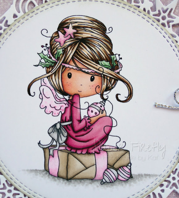 Fairy Christmas card (image from Polkadoodles)