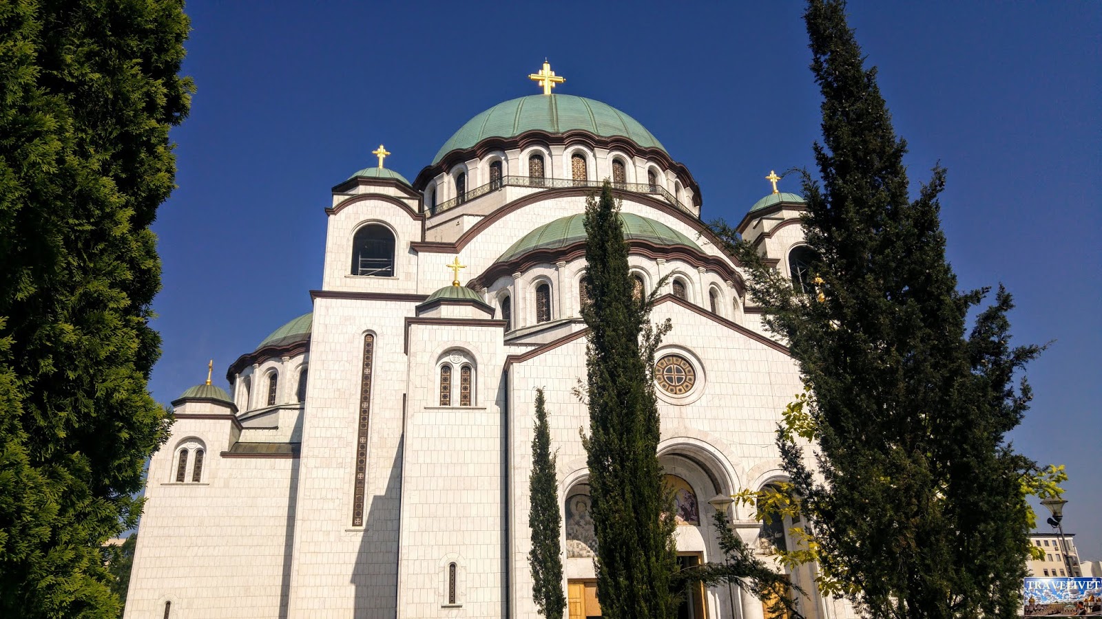 Serbie Belgrade l'église Saint-Sava de Belgrade