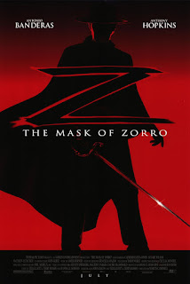 Movie poster for The Mask of Zorro (1998).