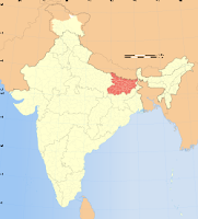 state of bihar map