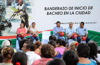 Inicia el programa de bacheo en Felipe Carrillo Puerto