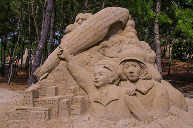 Fukiage sand festival