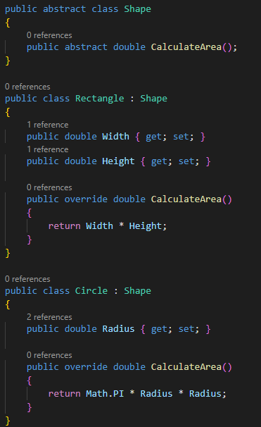 Using Abstraction with C# Code Examples Ziggy Rafiq blog post