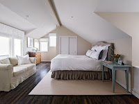 How to Decorate a Sloped Ceiling Bedroom