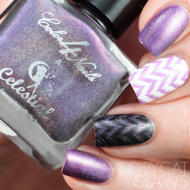 Color4Nails + Celestial Cosmetics Holographic Stamping Polish - Orchid