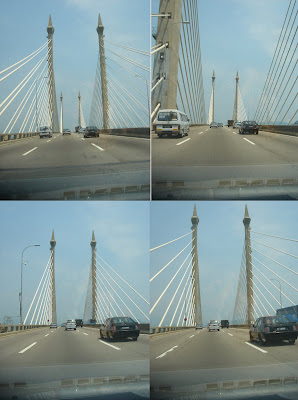 Magnificent structures of the Penang bridge