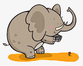  Gambar  Kartun Update Gambar  Kartun Gajah  Lucu  Terkini