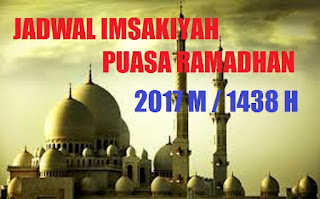 JADWAL IMSAKIYAH  PUASA RAMADHAN