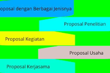 Proposal dengan Berbagai Jenisnya