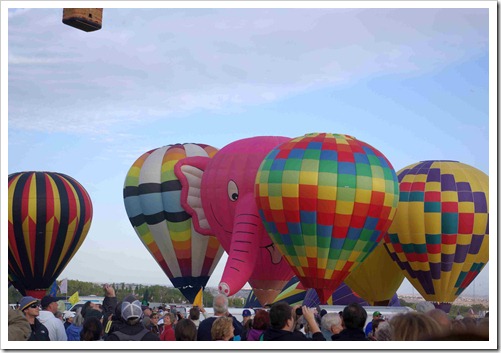 pink elephant balloon