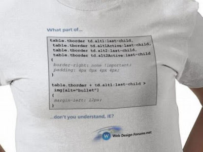 Brilliant Web Geek T-shirts Seen On www.coolpicturegallery.net