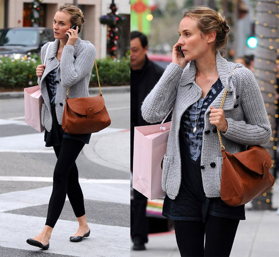 Diane Kruger Street Style Award While she may have looked like 1940s 