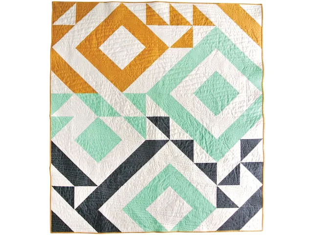 triangle jitters quilt