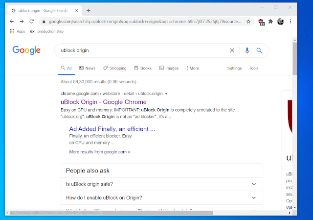 Ublock origin