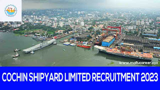 Cochin Shipyard General Worker Recruitment 2023 - Apply Online For Cochin Shipyar Canteen General Worker Job Vacancies @ cochinshipyard.in