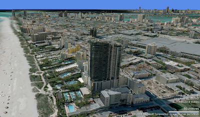 miami beach en 3d vurtual earth