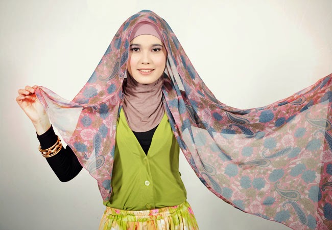 Tips Cara Memakai Hijab Pashmina Simple Dan Modis