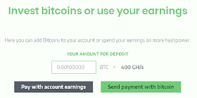 Jawabannya adalah iya, sebelum anda melakukan Withdraw, anda terlebih dahulu harus melakukan Deposite dan minimal Deposite adalah 0,001 BTC dan maximal adalah 25 BTC.
