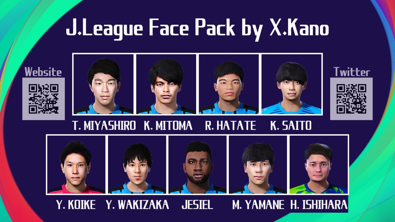 Pes 21 Facepack J League By X Kano Pesnewupdate Com Free Download Latest Pro Evolution Soccer Patch Updates