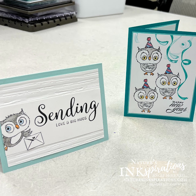 Miss Connie's Adorable Owls cards | Nature's INKspirations by Angie McKenzie