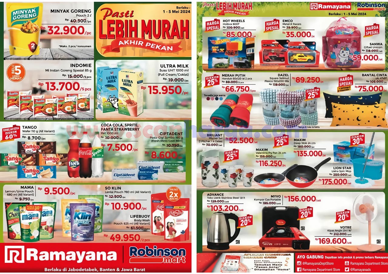 Katalog Promo Ramayana Supermarket 3 - 5 Mei 2024