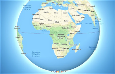 Peta Benua Afrika Google Maps