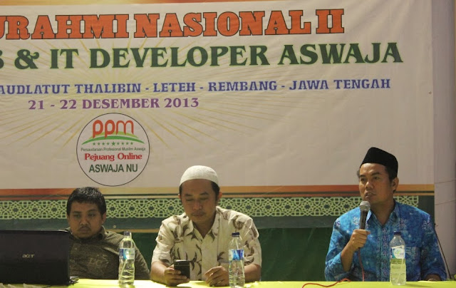 Dr. Agus Zainal Arifin - Wakil Ketua PP RMI NU- Silatnas II Admin Web dan IT Developer Aswaja - Radlatut Thalibin- 