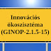 Innovációs ökoszisztéma – GINOP-2.1.5-15