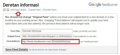 Cara Daftar Blog di FeedBurner untuk Mencegah Pencurian Artikel / Konten, AutoBlog dan Blog AGC