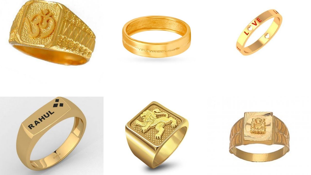 রিং আংটি ডিজাইন ছেলেদের - ছেলে মেয়েদের সোনার আংটি ডিজাইন । রিং আংটি ডিজাইন  - Gold ring designs for girls - NeotericIT.com